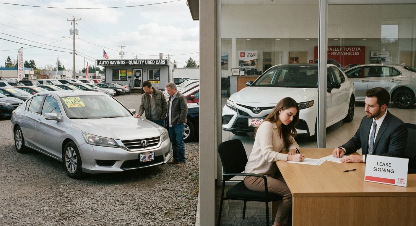 Buying Used vs. Leasing New: How Drivers Typically Choose Between Them