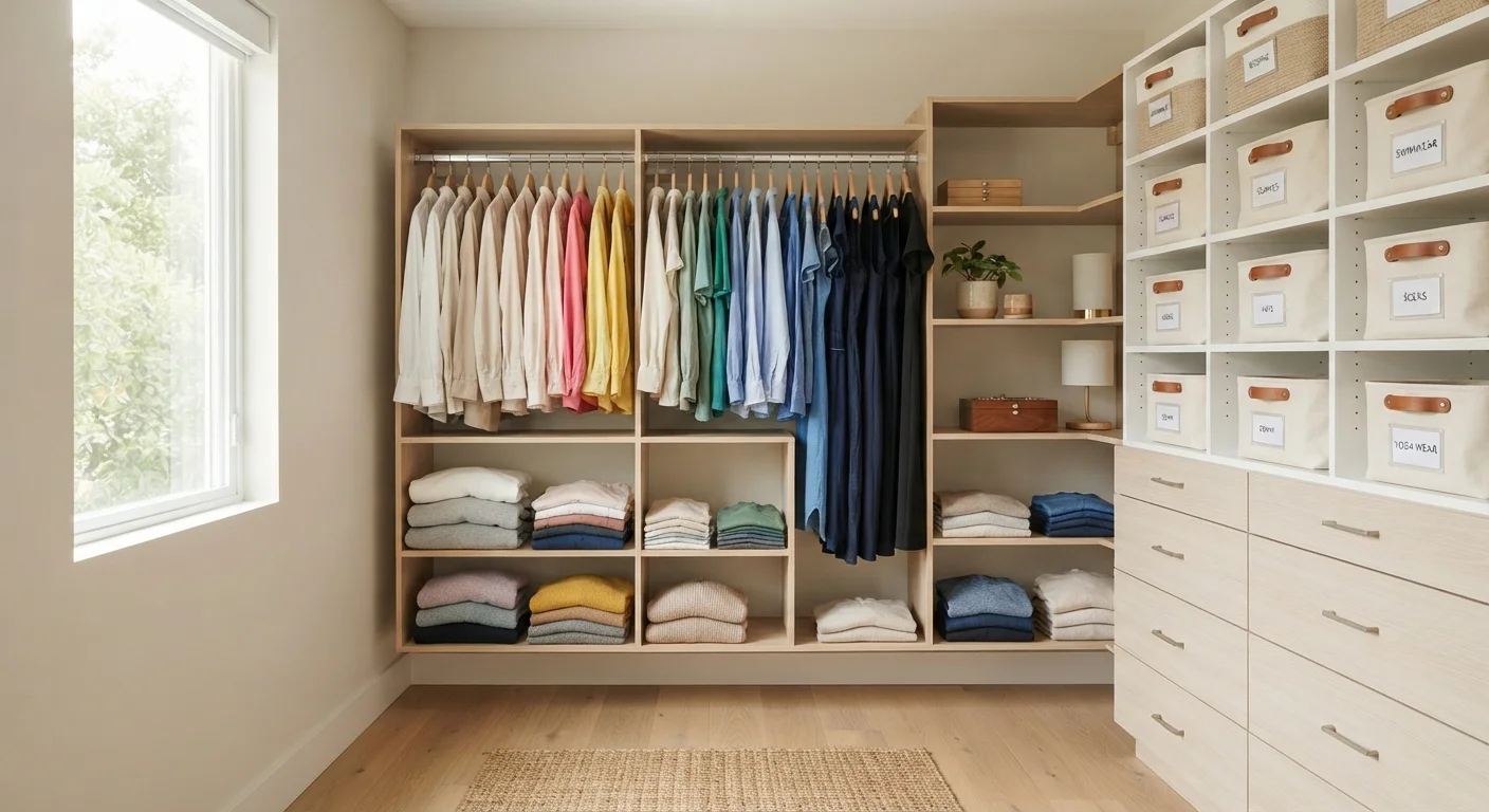 Closet Organization From Scratch