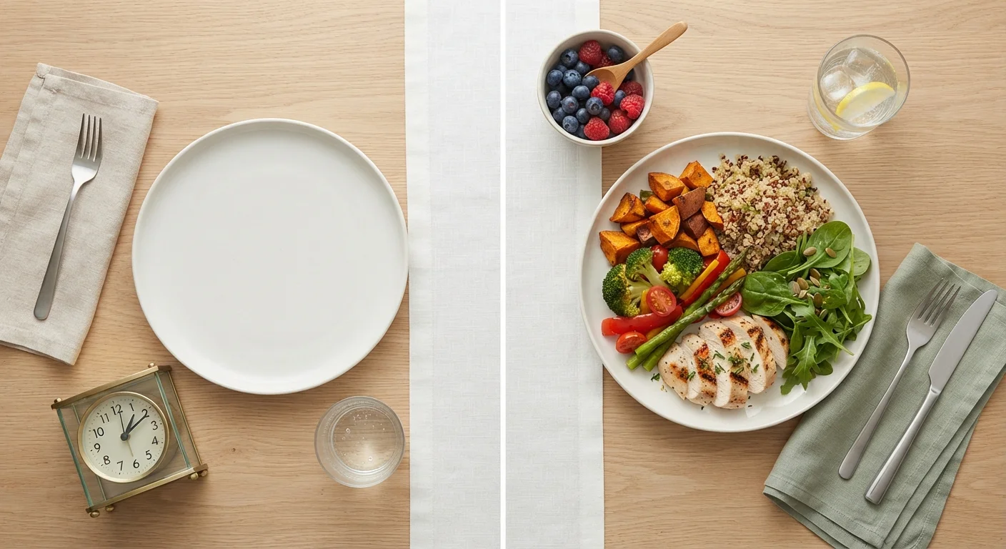 Intermittent Fasting vs. Balanced Regular Meals: What the Evidence Suggests