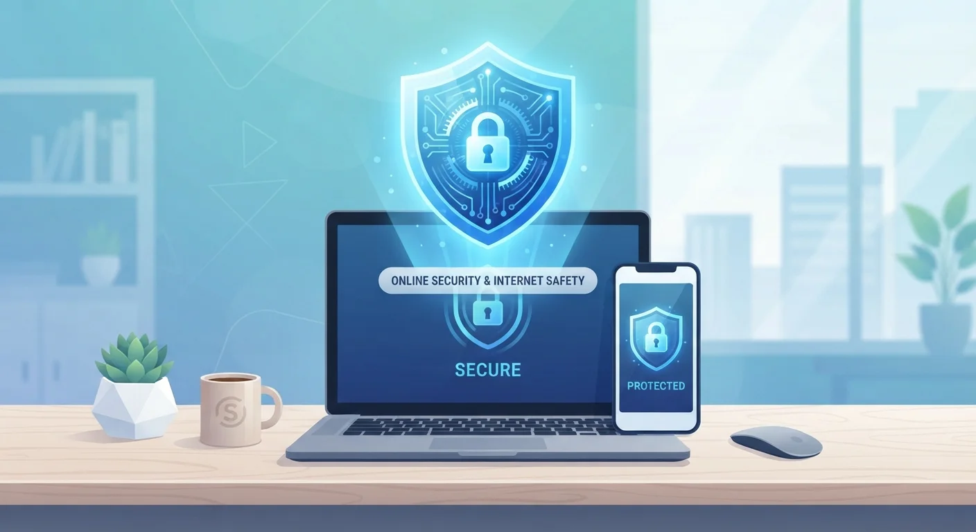 Internet Safety From End to End: A Plain-English Reference for Everyday Users