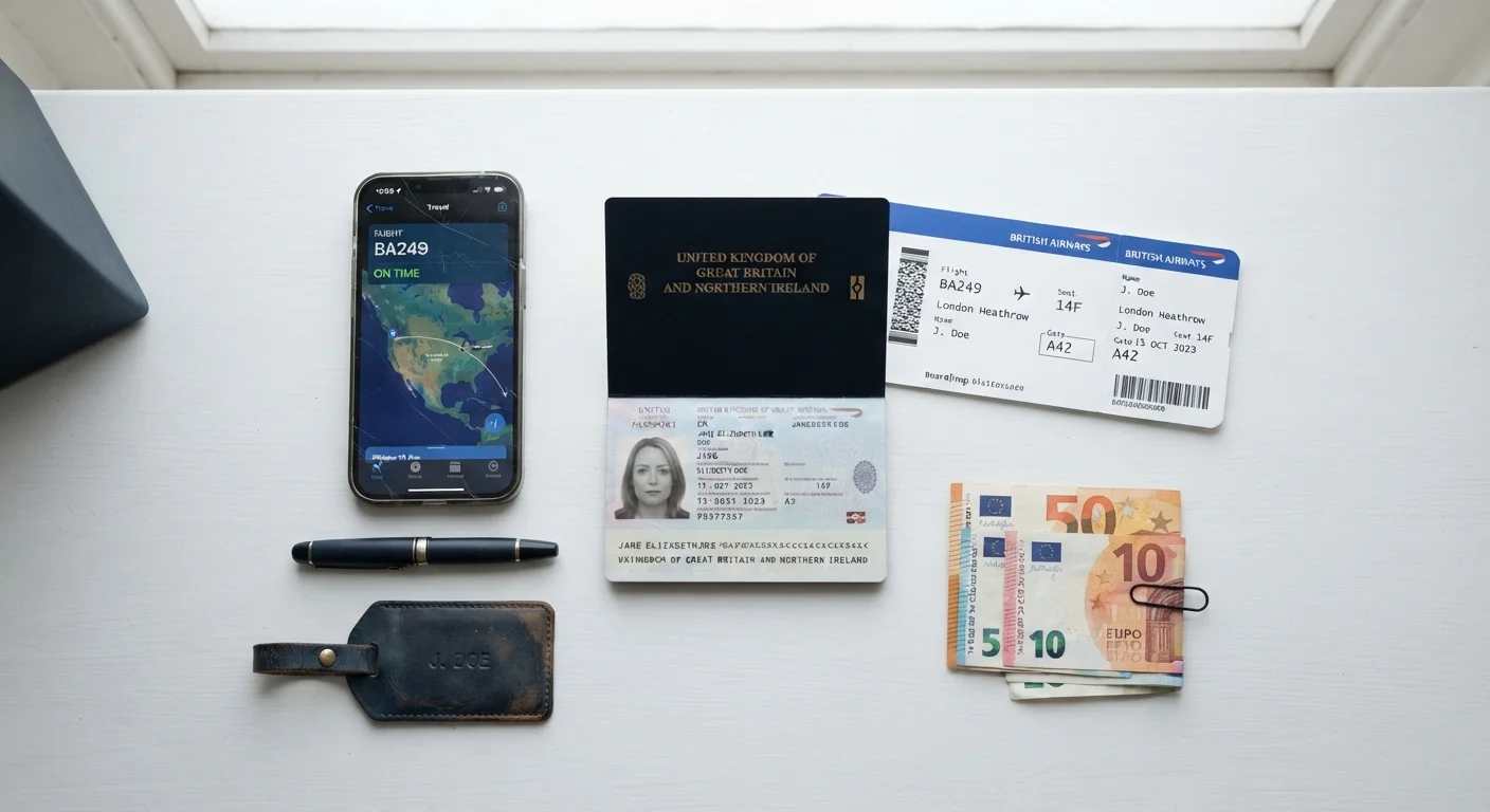 Pre-Departure Checklist for International Travel from the US