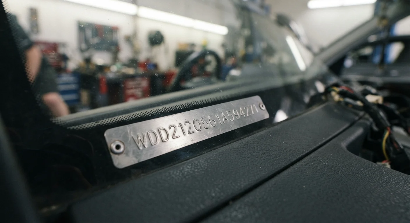 Reading Your Vehicle Identification Number: What Every VIN Actually Encodes