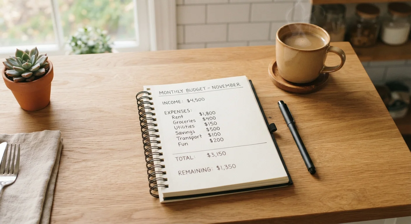 What a Household Budget Actually Is (and What It Isn't)