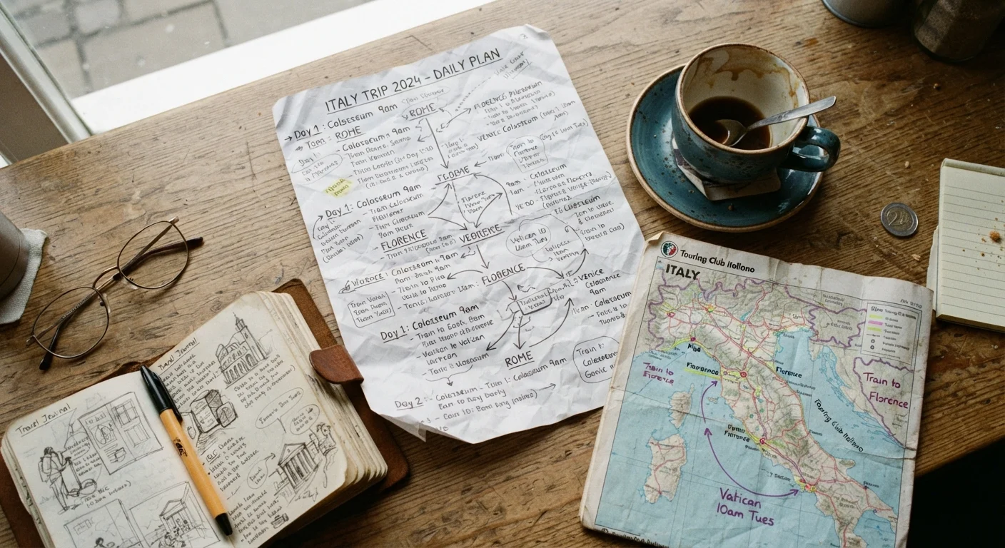 Why Your Itinerary Falls Apart — and How to Build One That Holds