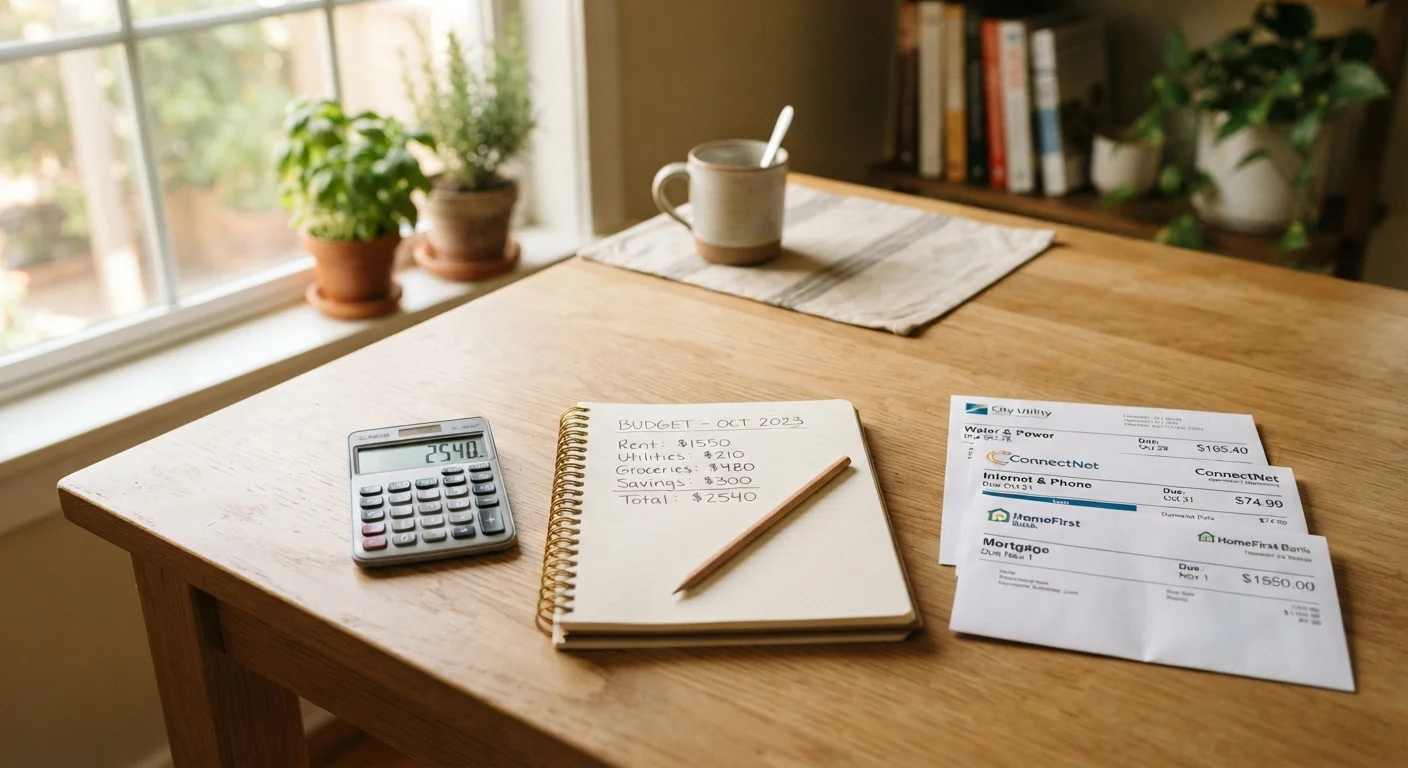 Your First Household Budget in Seven Steps